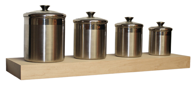 Omega National 48" (1219mm) L x 12" (305mm) D Floating Shelf - EACH - (Maple) Questions & Answers
