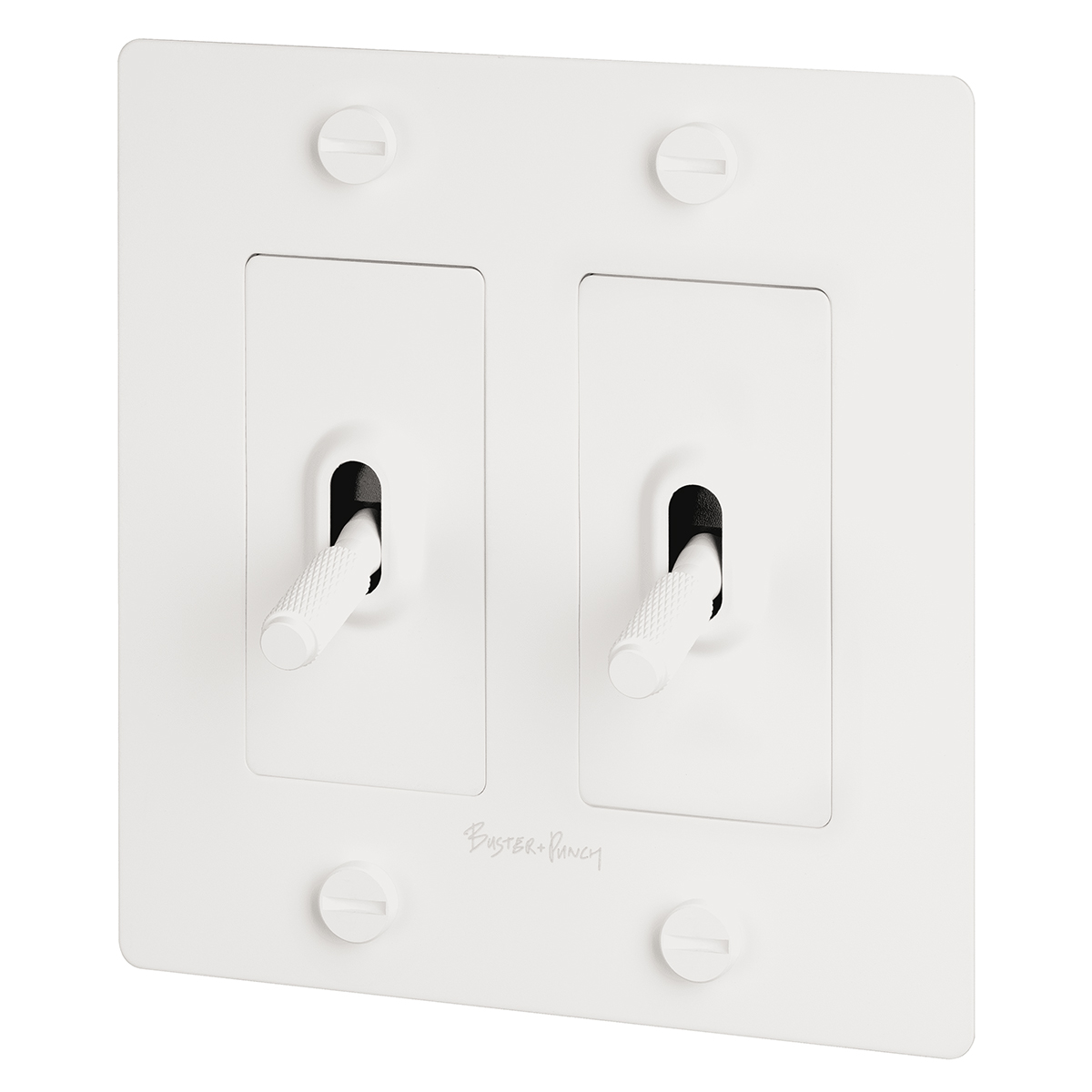 Buster & Punch Double Toggle Switch With Logo (White) Questions & Answers