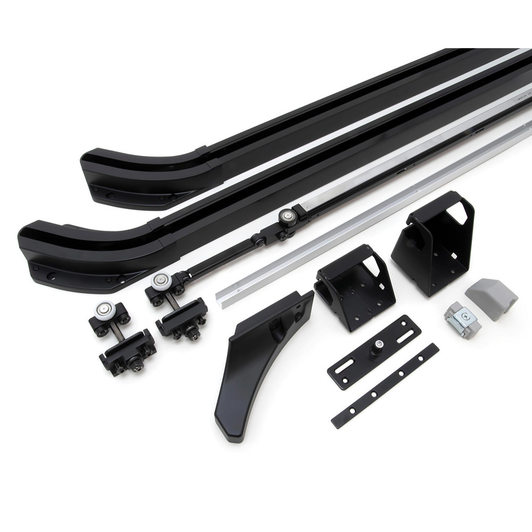 Is there anyway with purchasing additional track to have a larger door? I really need something about 72".