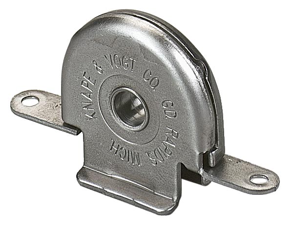 CLOSEOUT SPECIAL! - Knape and Vogt Ball Bearing Door Sheave - EACH (Steel) Questions & Answers