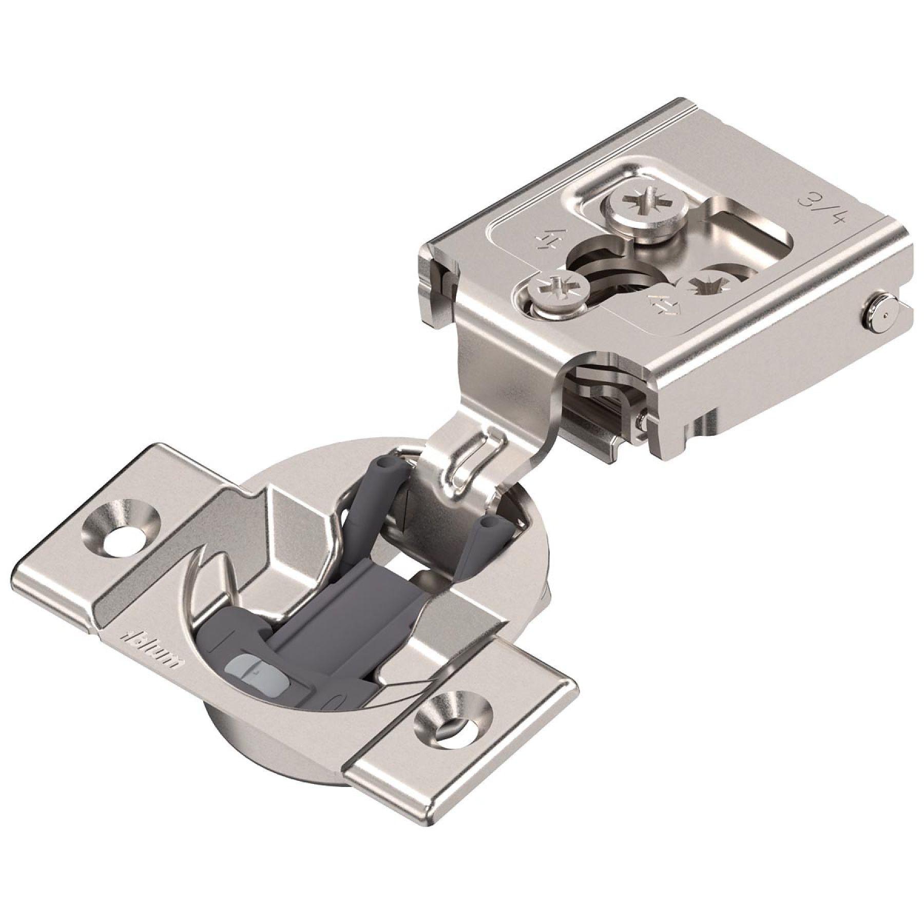 Blum 105° COMPACT CLIP 30C2 Face Frame Hinge (3/4" Overlay, Screw-On, Soft-Close) Questions & Answers