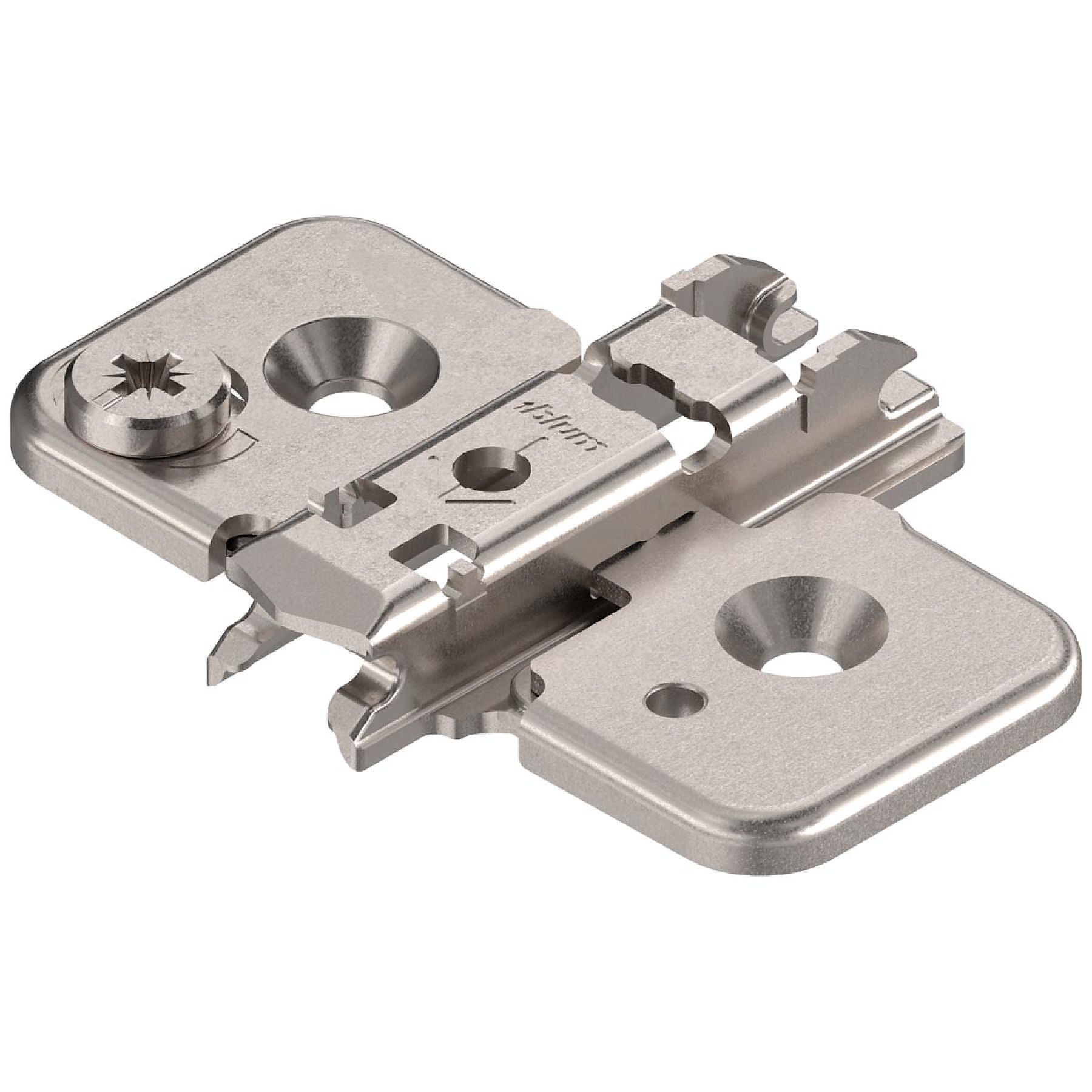 Blum CLIP 0mm Cam Adjustable Wing Mounting Plate (Screw-on, Steel) Questions & Answers