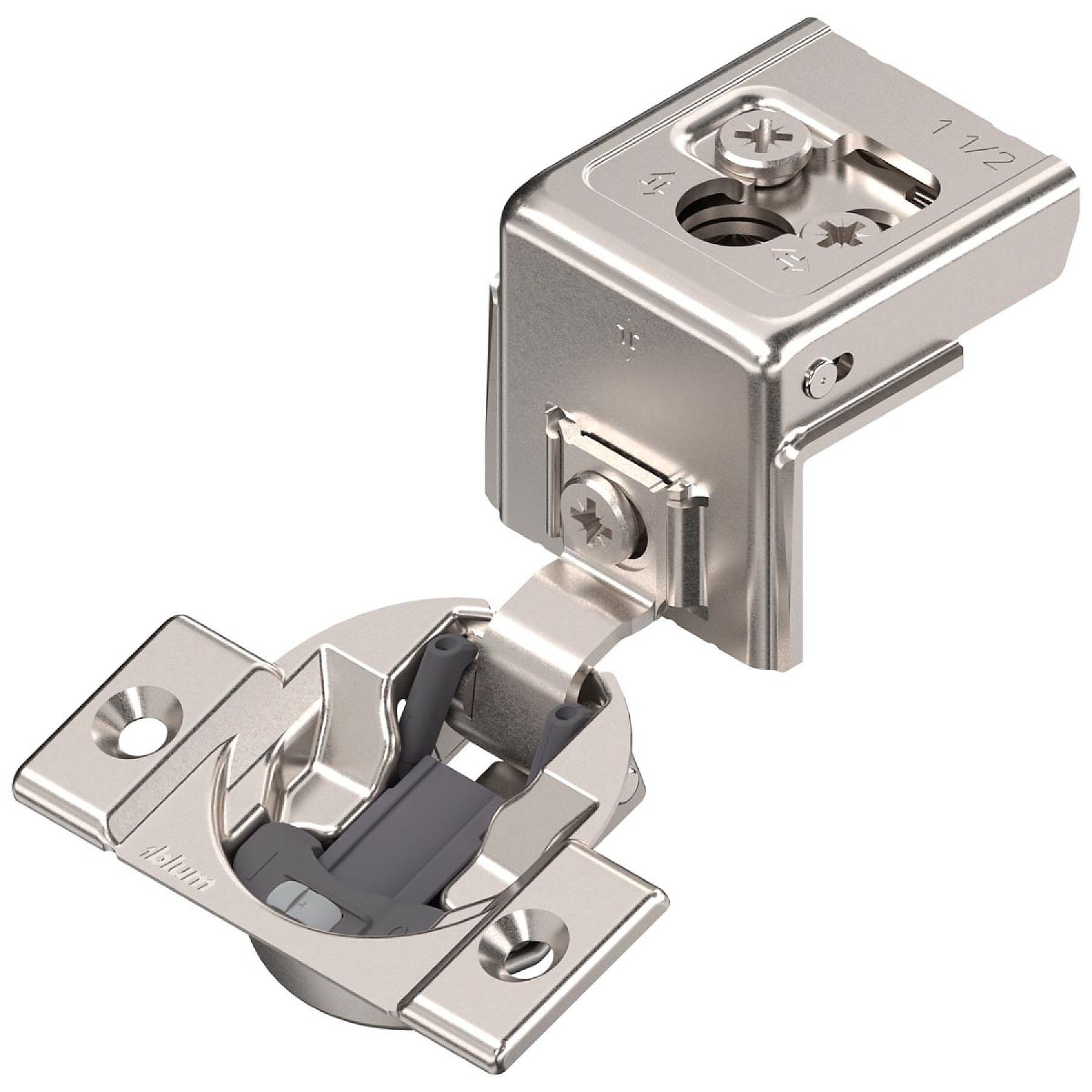 Blum 110° COMPACT CLIP 31C Face Frame Hinge (1-1/2" Overlay, Screw-On, Soft-Close) Questions & Answers