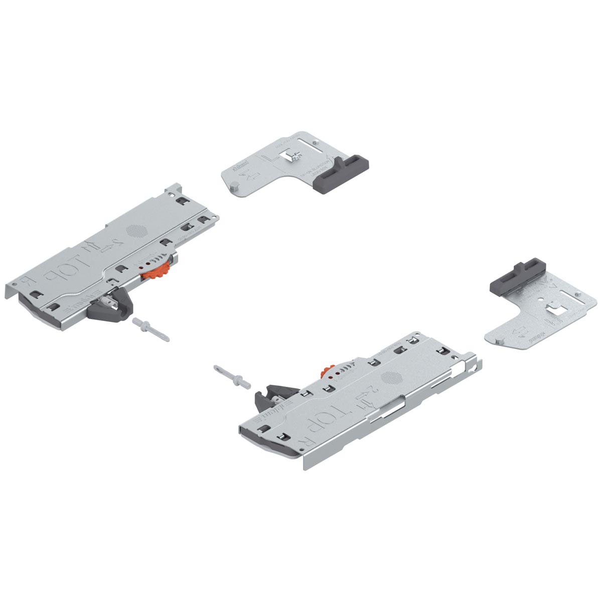Blum TIP-ON BLUMOTION for MOVENTO, Push-to-Open Unit, Type L1 (0-44 lb) Questions & Answers