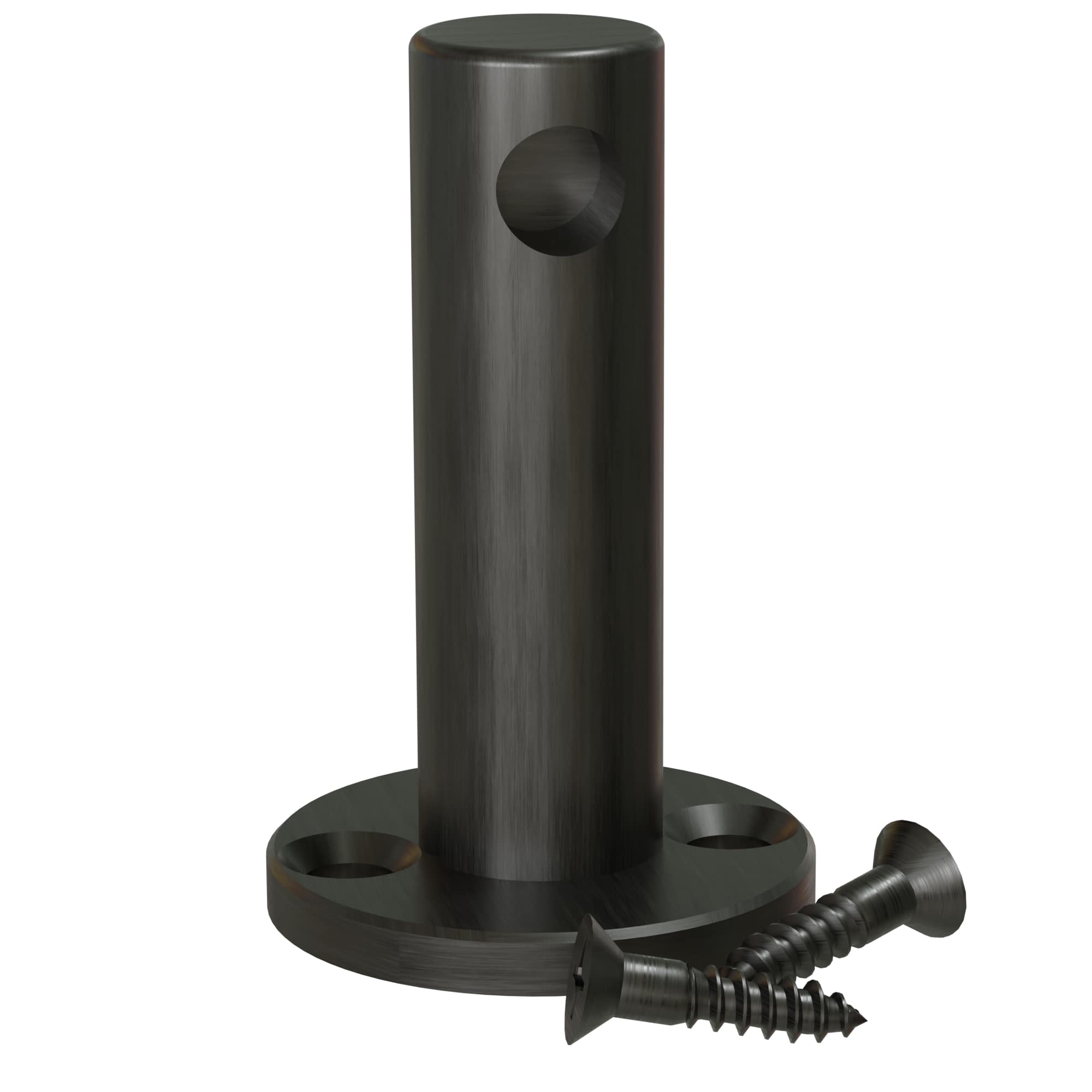 Designs of Distinction Contemporary Gallery Rail End Post, Single Rail Questions & Answers