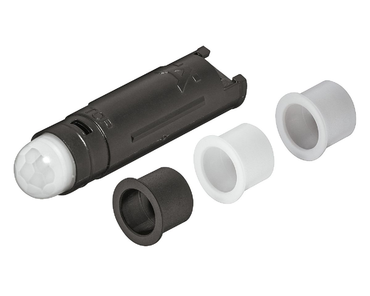 Hafele Loox LED Motion Detector w/Adjustable Range, Modular Design - EACH (White/Gray/Black) Questions & Answers