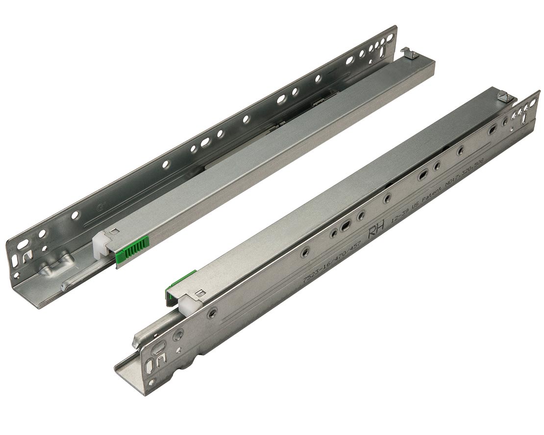 Grass Elite Plus-16 21" (533mm) 2-D Concealed Soft-Close Full-Extension Drawer Slide - PAIR Questions & Answers