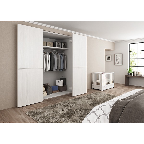 Sugatsune LIN-X800 Lateral Opening Door System for Medium Doors - (88lb.) - White Questions & Answers