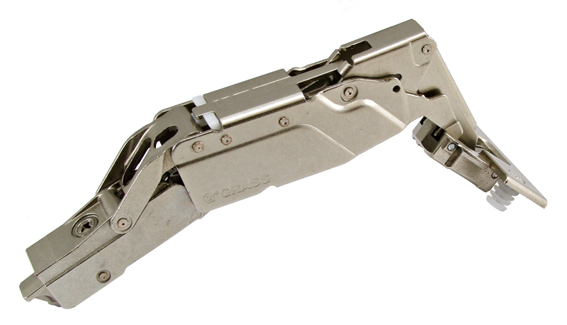 Grass 160° Tiomos 00 Crank Hinge - EACH (Full Overlay, Self-Closing, Dowelled) Questions & Answers