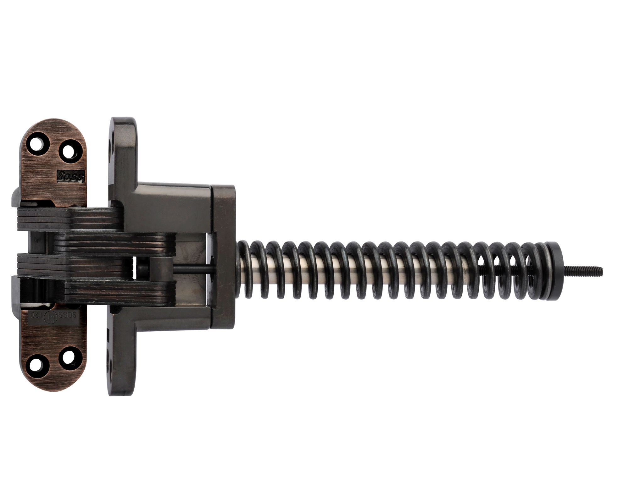 SOSS Fire-Rated Invisible Spring Closer Hinge, For 1-3/4" Thick Doors - EACH (Oil Rubbed Bronze) Questions & Answers