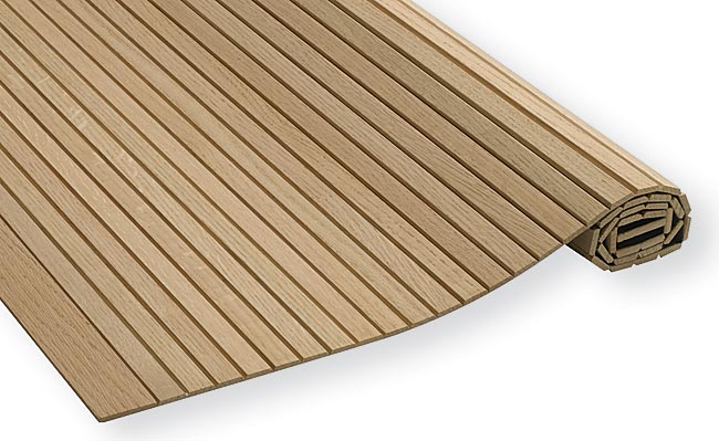 Omega National 47" (1194mm)Slat Length x 24" (610mm) Solid Wood Flat Tambour - EACH (Hickory) Questions & Answers