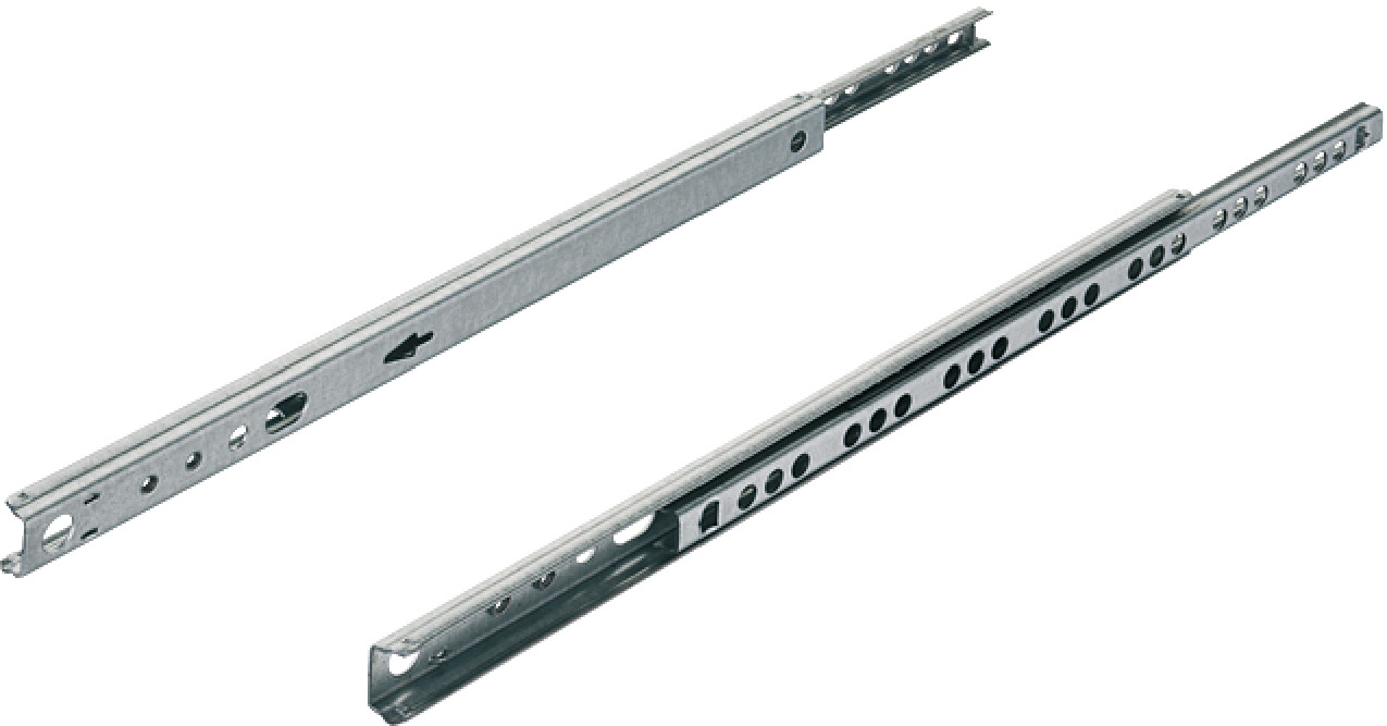 Hafele 12-3/16" (310mm) Groove/Side Mount Mini Drawer Slides - PAIR Questions & Answers