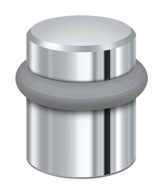 Deltana 1-1/2" (38mm) Universal Floor Door Stop (Polished Chrome) Questions & Answers
