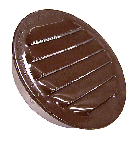 Maurice Franklin 2" (51mm) Louver & Screen Vent - EACH (Brown) Questions & Answers