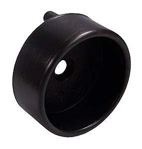 US Futaba Doweled Round Closed Flange Closet Rod Support - For 1-5/16" Rod - EACH (Matte Black) Questions & Answers