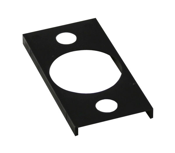 its the color finish black