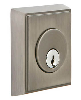 Emtek Decorative Brass Rectangular Deadbolt (Single Cylinder - French Antique- 2-3/4in. Backset) Questions & Answers