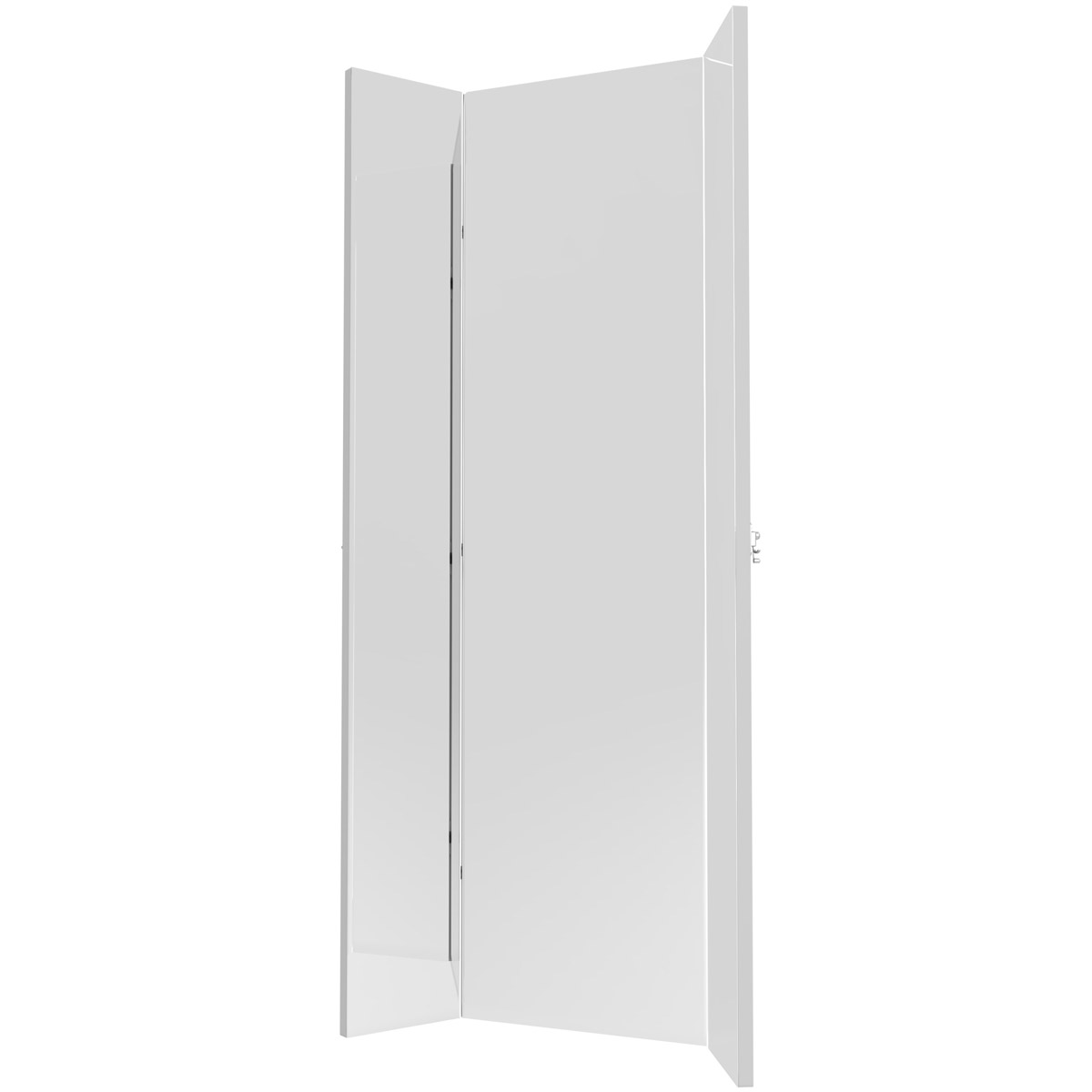 Sidelines by Rev-A-Shelf 48" (1219mm) Tri-Fold Closet Mirror w/Soft-Close Questions & Answers