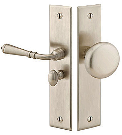 Emtek Rectangular Style Screen Door Lock (Polished Brass - Lifetime Finish - Left) Questions & Answers