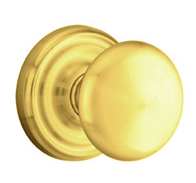 Emtek Providence Door Knobset (Dummy Set - Polished Brass) Questions & Answers