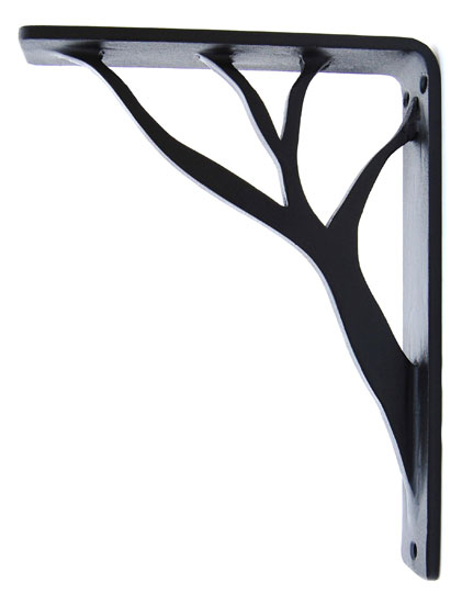 Urban Ironcraft Willow-1.5"W Iron Corbels w/Single Wide Design - EACH (Black) Questions & Answers