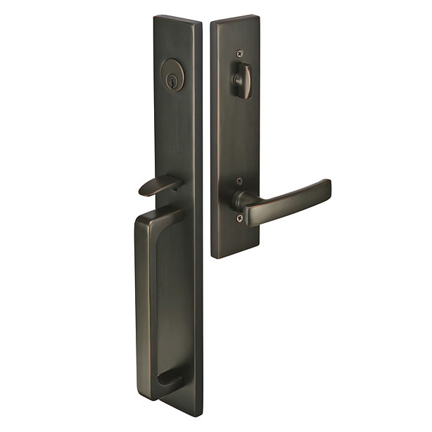Emtek Solid Brass Lausanne Tubular Door Entry Set Questions & Answers