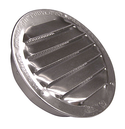 Is there specification on how much area a 3" Louver ventilates? ex: for a 12x5 porch overhang