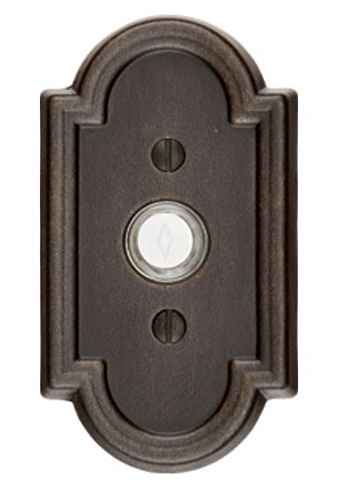 Emtek 4-1/2" (114mm) Doorbell Button - Scalloped Rosette - EACH Questions & Answers