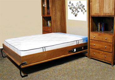 Selby Hidden Hardware for Wall Bed - 240lb. Queen - Inside Mount Kit (Black) Questions & Answers