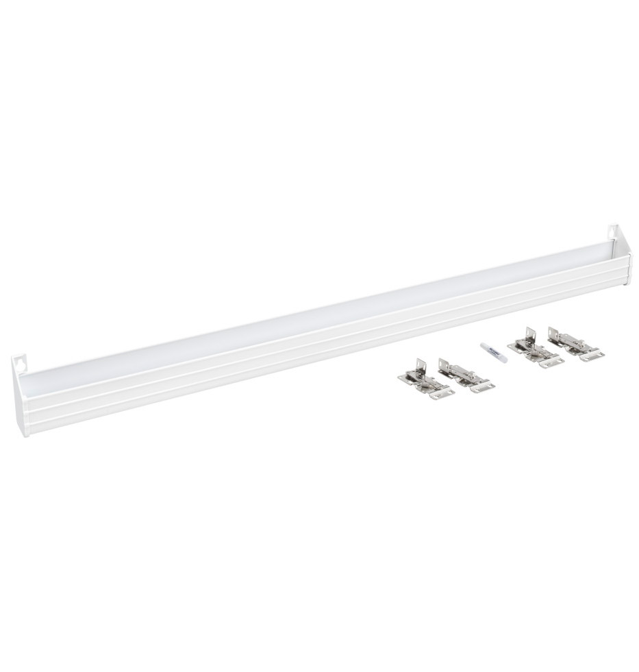 Rev-A-Shelf 36" Polymer Slim-Series Sink Front Tip-Out Tray w/Hinges & End Caps - (White) Questions & Answers