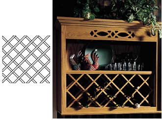 I LIKE THIS RED OAK LATTICE PANEL. CAN IT BE CUT TO A 24 X 24 INCH SIZE?