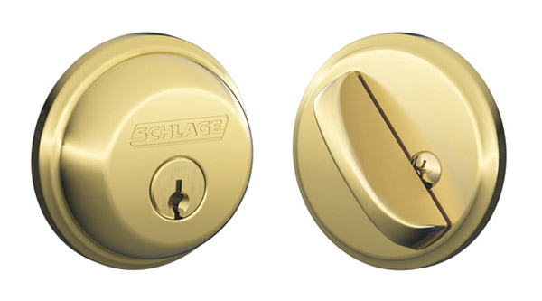 Schlage B60 Maximum Security Single Cylinder Deadbolt (Polished Brass) Questions & Answers