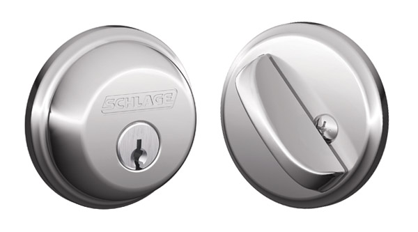 Schlage B60 Maximum Security Single Cylinder Deadbolt (Polished Chrome) Questions & Answers