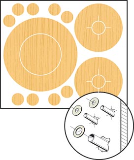 Could you recommend PVC plumbing caps for American maple repair?