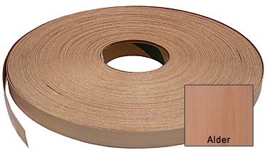 Edgemate Wood Veneer Automatic Edgebanding 7/8in. x 500ft. Roll - (Unfinished Alder) Questions & Answers