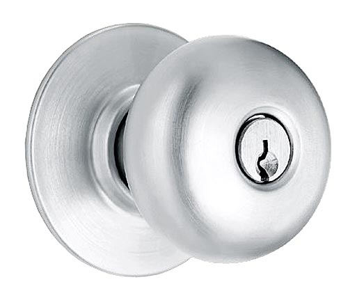 Schlage A-Series Plymouth Entry Lock Door Knob Set - EACH (Satin Chrome) Questions & Answers
