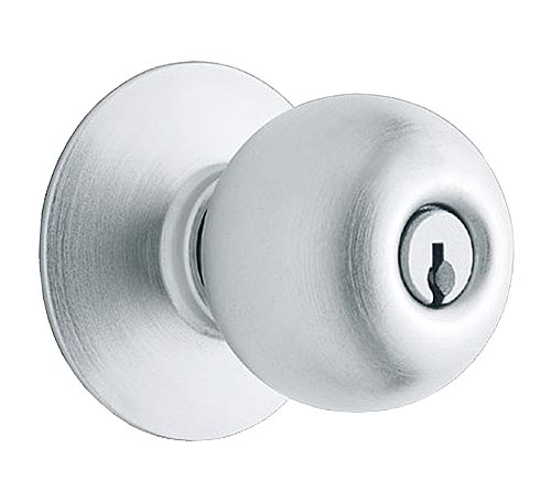 CLOSEOUT SPECIAL! - Schlage A-Series Orbit Entry Lock Door Knob Set (Satin Chrome) Questions & Answers