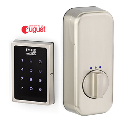 Is it possible to program the emp1101 lock using the August app instead of the keypad?