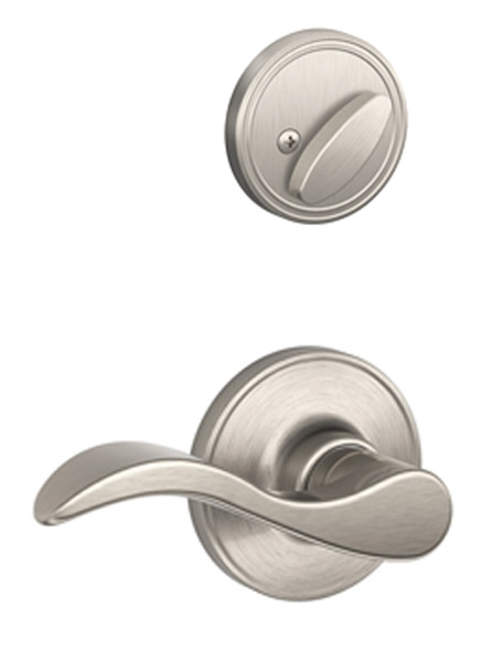 Dexter Seville Lever - Entry Set Inside Trim (Satin Nickel - Right - Adjustable Backset) Questions & Answers