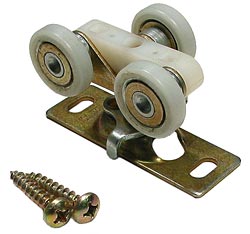 Do you have door hangers that are 3 wheel, 1" wide and 3/4" diameter