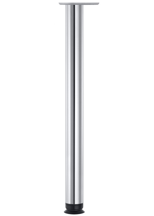 Peter Meier 666 Zoom 27-3/4" Table Legs with Adjustable Foot and Optional Casters, Polished Chrome - (Set of 4) Questions & Answers