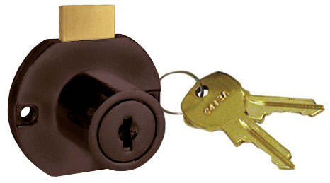 National 15/16" Disc Tumbler Drawer Lock - Keyed Alike #413 (Antique Brass) Questions & Answers