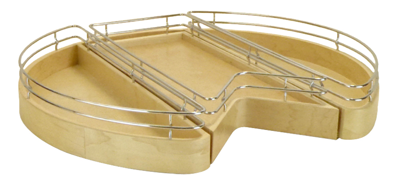 How do you disassemble the Omega National Products for cabinet insertion?