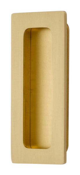 Emtek Modern Solid Brass 4" (102mm) Rectangle Flush Pull - EACH Questions & Answers