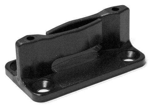 Hafele Rattle-Free Concealed Floor Door Guide - EACH (Black) Questions & Answers