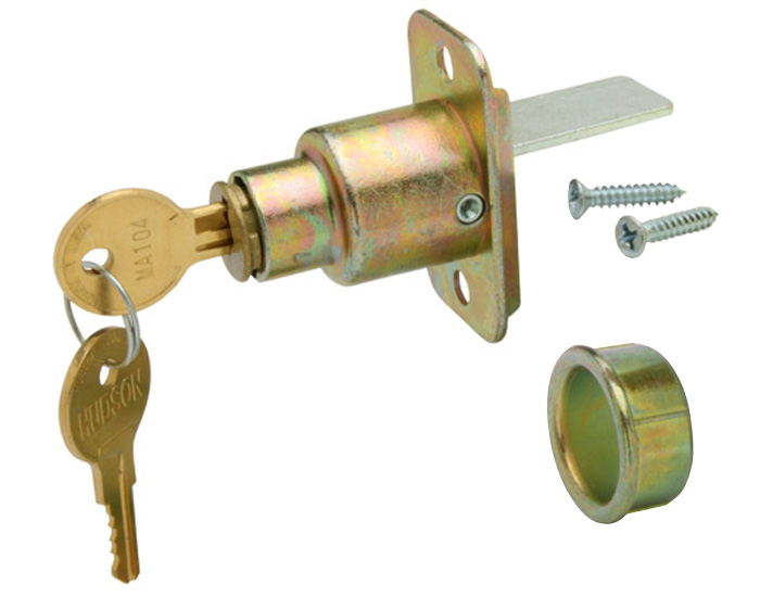 Sliding Closet Door Keyed Lock, does the raised edge on the back of the lock interfere/scratch the opposite door?