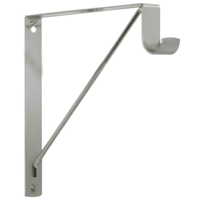 Will these closet rod brackets fit a 1.5 inch diameter rod?