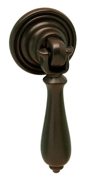 Hafele Decorative 2-3/16" (56mm) Pendant Cabinet Pull (Dark Oil Rubbed Bronze) Questions & Answers