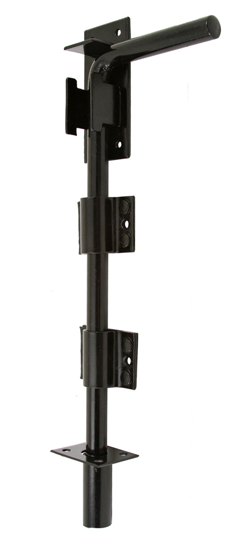 Abbey Gatepro 12-1/2" (318mm) Garage Door Bolt - EACH (Black) Questions & Answers