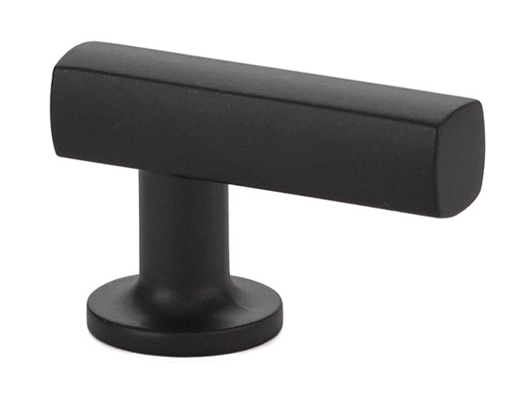 Emtek Urban Modern 1-7/8" (48mm) Freestone Cabinet Finger Pull Knob (Flat Black) Questions & Answers